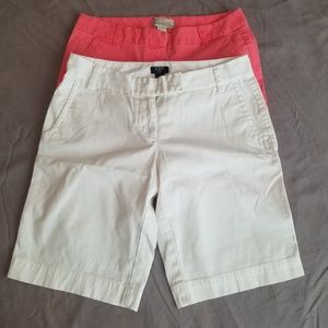 2 Pair of J. Crew Shorts Size 2